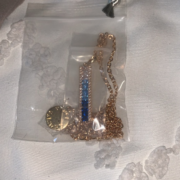 Blue Ombré CZ Necklace by Vince Camuto with Pouch - Picture 4 of 8